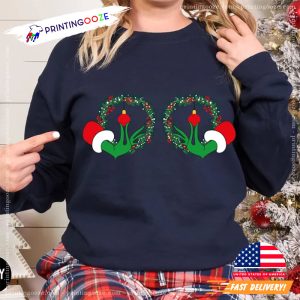 Funny Grinch Hands funny christmas shirts 3