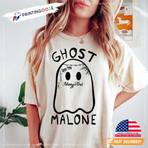 Ghost Malonee Funny Posty Spooky Season Shirt 2