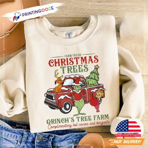 Grinch's Christmas Tree Farm T-shirt 1