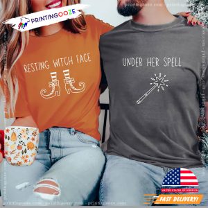 Halloween Couple Matching Comfort Colors T-Shirt