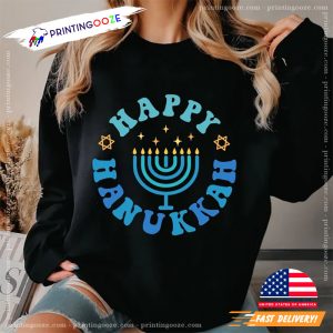 Happy Hanukkah Funny Jewish T-shirt