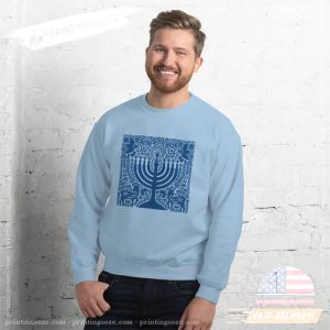 Happy Hanukkah Jewish T-shirt 1