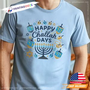 Happy challah Days Jewish Holiday T-shirt