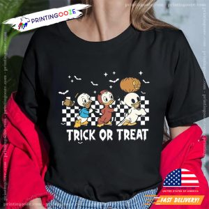 Huey Dewey Louie Trick or Treat Disney Halloween Party Shirt 1