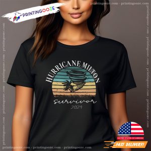 Hurricane Milton Survivor 2024 T shirt 1