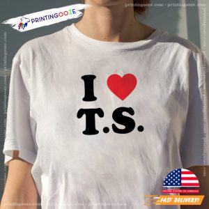 I Love T.S. Cute Swiftie Tee