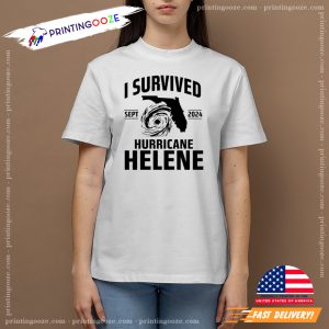 I Survived Hurricane Helene Sept 2024 Shirt 3