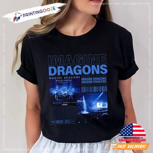 Imagine Dragon World Tour 2023 Unisex T shirt 3