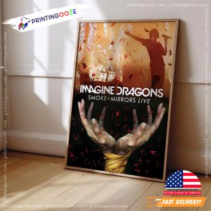 Imagine Dragons Smoke Mirrors Live Poster