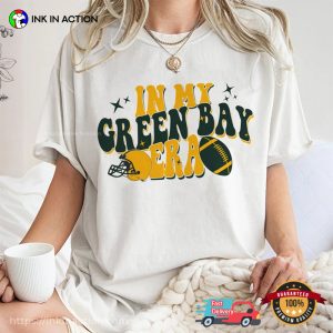 In My Green Bay Era Groovy Green Bay Football T shirt 3