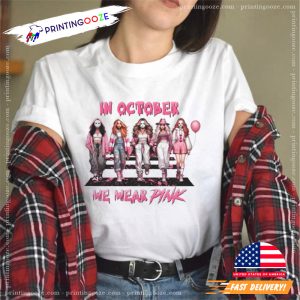 In October We Wear Pink Halloween Unisex T-shirt