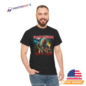 Iron Maiden Run For Your Lives World Tour Shirt 3