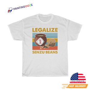 Legalize Senzu Beans Manga Japanese Graphic Comfort Color Shirt