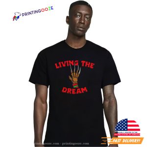 Living The Dream Spooky Season Graphic t shirt 1