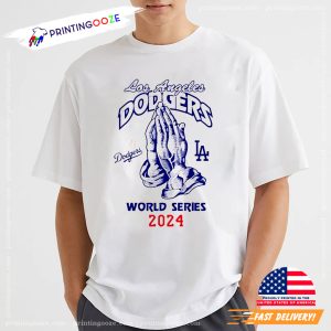 Los Angeles Dodgers Hands 2024 World Series Shirt 3