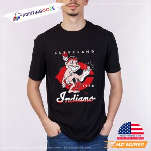 MLB Cleveland Indians Baseball Est 1956 Unisex T shirt