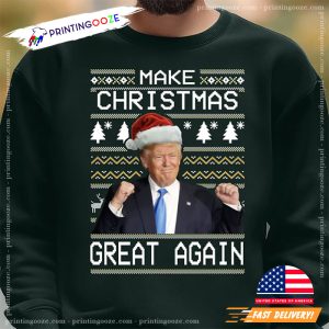 Make Christmas Great Again Funny Trump Shirt 4