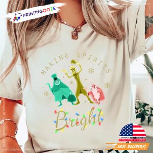 Making Spirits Bright Christmas Shirt 1