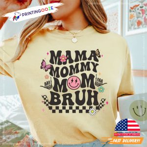 Mama Mommy Mom Bruh Funny Meme Comfort Colors Tee 1