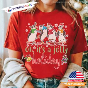 Mary Poppins Christmas Comfort Colors Shirt 3