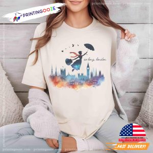 Mary Poppins So Long London Comfort Colors Tee 5