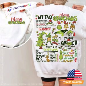 Merry Grincmas Ew Christmas T-shirt 1