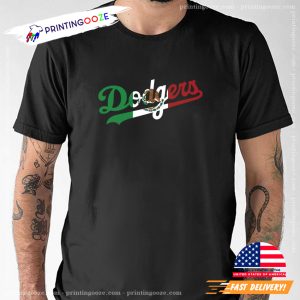 Mexican Dodgers Baseball Team Shirt 1