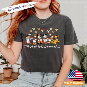 Mickey And Friends Thanksgiving Comfort Colors Tee 6