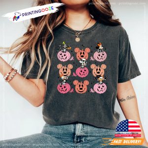 Mickey Pumpkin Comfort Colors Tee 3