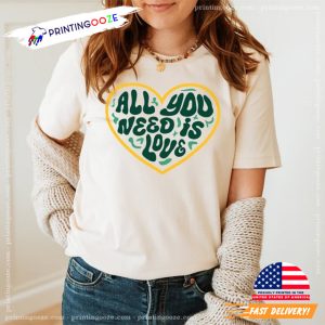 NFL Packers All You Need Is LOVE Tee 3