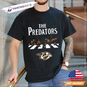 NHL Hockey Nashville Predators The Beatles Rock Band Shirt T Shirt