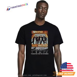 NSYNC 29th Anniversary 1995 2024 The Memories T Shirt 1