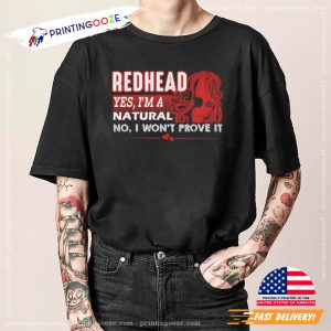 Natural redhead appreciation day Shirt 3