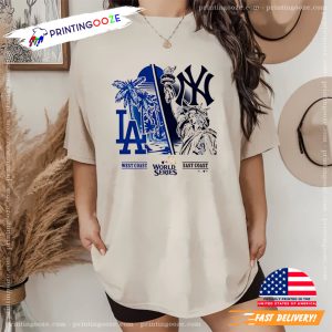 New York Yankees Vs Los Angeles Dodgers Mlb 2024 World Series Comfort Color shirt