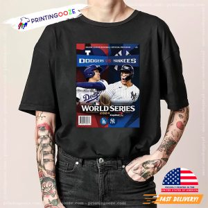 New York Yankees vs. Los Angeles Dodgers 2024 World Series Championship Shirt