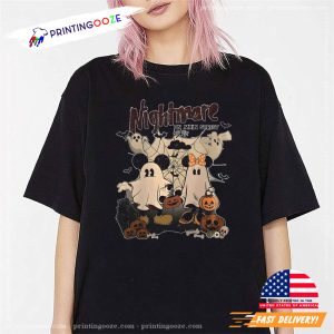 Nightmare On The Main Street Mickey Minnie Halloween Shirt 1