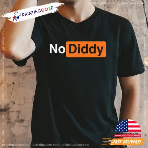 No diddy logo Funny Meme Shirt 1