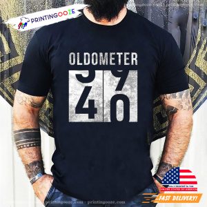 Oldometer 39 40 Birthday Shirt 1