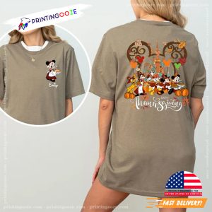 Personalized Disney Mickey And Friends Thanksgiving Shirt