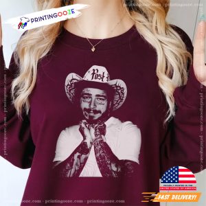 Post Malone Country Music Western Style Shirt 1