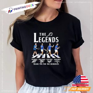 Rafael Nadal The Legends Of Tennis T Shirt 1