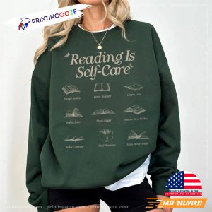 Reading Is Self Care Unisex Shirt 4