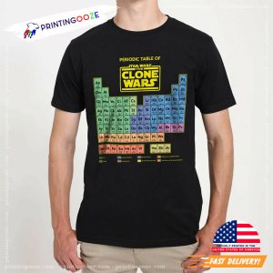 STAR WARS CLONE WARS TABLE UNISEX Tee 2