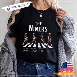 San Francisco 49Ers NFL Football Road Signatue Unisex T Shirt 2