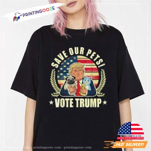 Save Our Pets Vote Trump 2024 Election Shirt 1