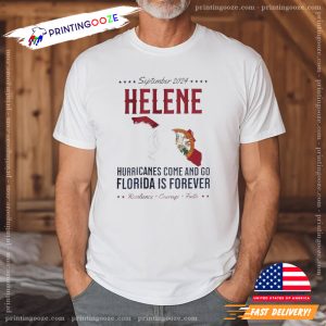 September 2024 Hurricane Helene Florida T Shirt 3