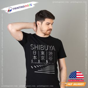 Shibuya Tokyo japan street style T shirt