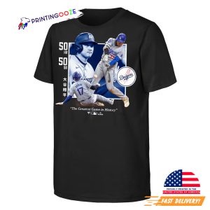 Shohei Ohtani The Greatest Game In History LA MLB Shirt 1