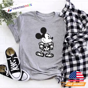 Skeleton Mickey Halloween Shirt 1