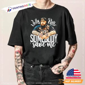 Somebody Save Me Jelly Roll Western Country Shirt 3